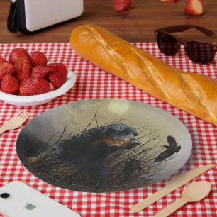 Assiettes En Carton Gordon Setter