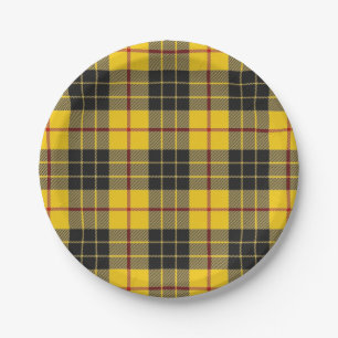 Assiettes En Carton Goût de l'Écosse Clan MacLeod de Lewis Tartan
