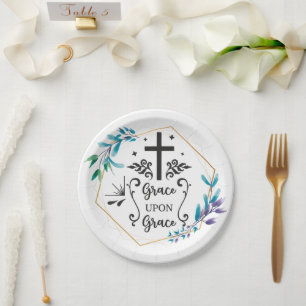 Assiettes En Carton Grace sur grâce