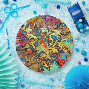 Assiettes En Carton Graffiti