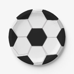 Assiettes En Carton Grand ballon de football pour enfants