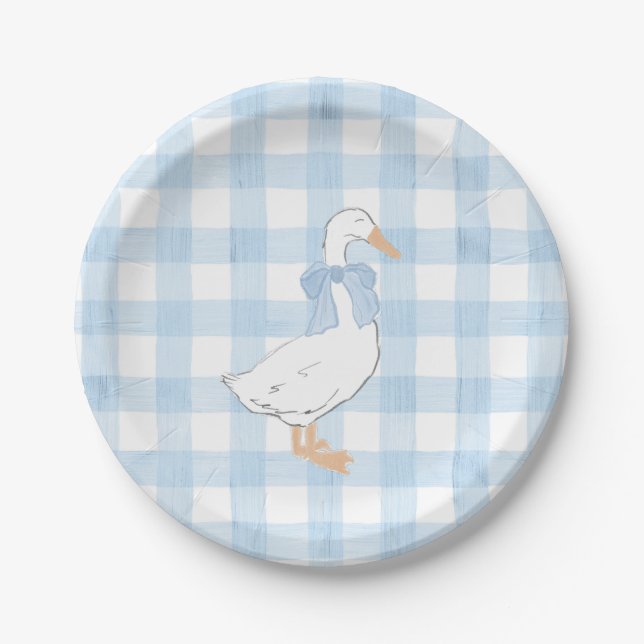Assiettes En Carton Grandmillentenaire une plaque en papier d'oie soie (Devant)