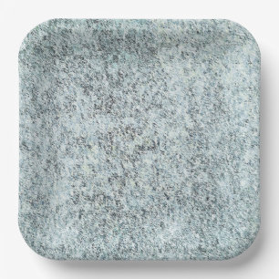 Assiettes En Carton Granite vieilli 