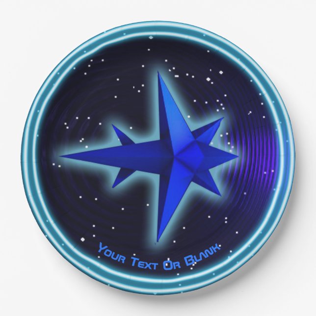 Assiettes En Carton Gravité Drive Spacecraft (Devant)