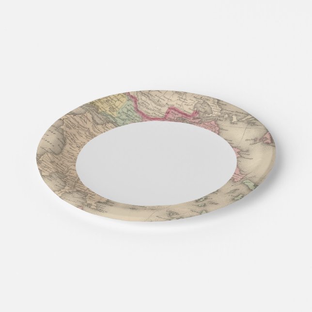 Assiettes En Carton Grèce 5 (Angle)