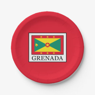 Assiettes En Carton Grenade
