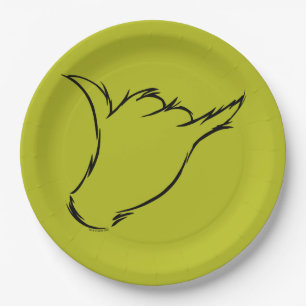Assiettes En Carton Grille   Le T-shirt de la machine moyenne