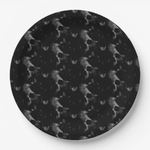 Assiettes En Carton Halloween éffrayant et mort