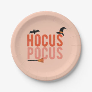 Assiettes En Carton Halloween Hocus Pocus