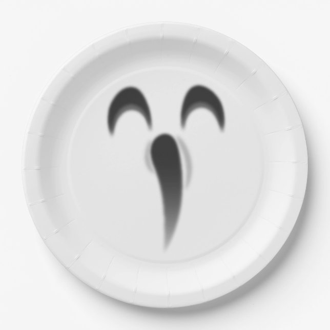 Assiettes En Carton Halloween satiriques (Devant)