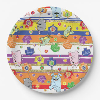 Assiettes En Carton Hanoukka Mouse N amis