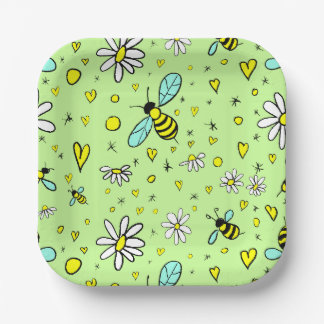 Assiettes En Carton happy spring