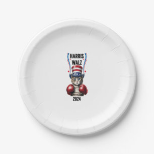 Assiettes En Carton Harris Walz 2024 - Election 2024