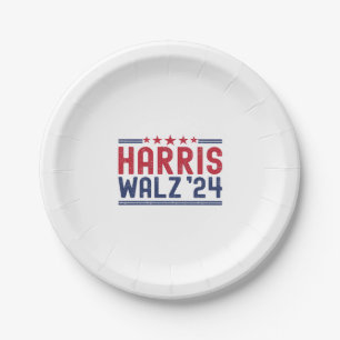 Assiettes En Carton Harris Walz 2024 - Harris Walz 2024 Nous ne sommes
