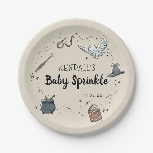 Assiettes En Carton Harry Potter Baby Sprinkle (Devant)