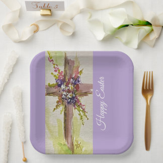 Assiettes En Carton He is Risen 