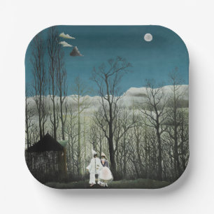 Assiettes En Carton Henri Rousseau - Soirée Carnaval
