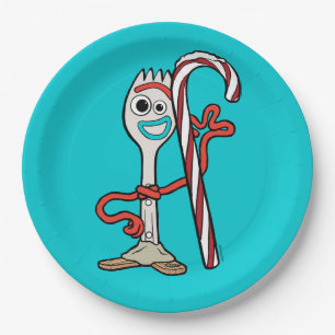 Assiettes En Carton Histoire du jouet   Woody's Christmas Light Lasso