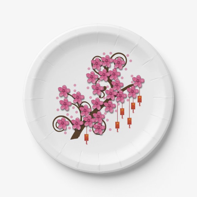 Assiettes En Carton Hoa Dao (Devant)