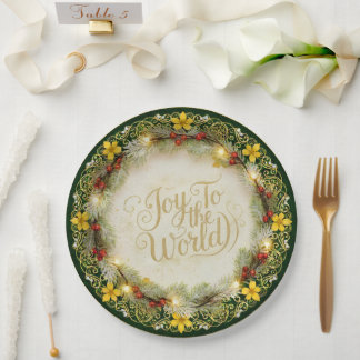 Assiettes En Carton Holiday Paper Plates