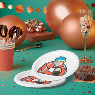 Assiettes En Carton Homme malade