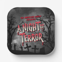 Horror Movie Poster Adult Halloween Invitation