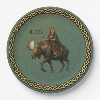 Assiettes En Carton Huldra forestière nordique