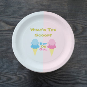 Assiettes En Carton Ice Cream