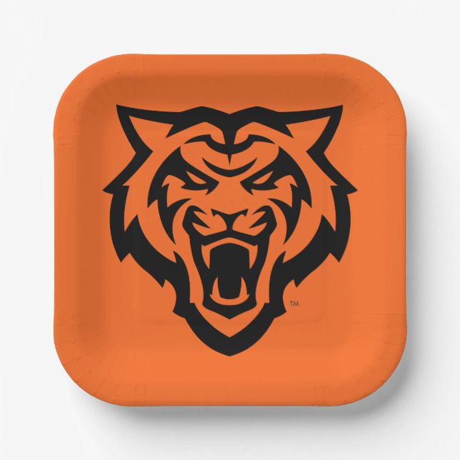 Assiettes En Carton Idaho State University Bengals Spirit Design (Recto)