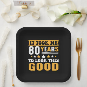 Assiettes En Carton Il M'A Fallu 80 Ans Pour Regarder Ce Bon Anniversa