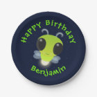 Illustration de la luciole vert mou