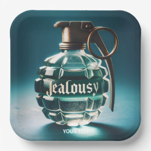 Assiettes En Carton Imaginaire Jote Jalousy Potion de bouteille