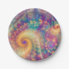 Imaginaire lunaire Art Vortex Fractal Abstrait