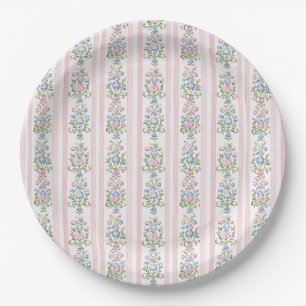 Assiettes En Carton Imprimé floral Betty