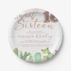 Invitation Sweet sixteen de la Fiesta de Glam de B