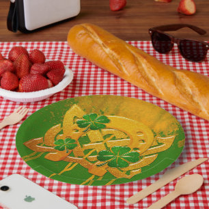 Assiettes En Carton Irish Fun 3D Whimsey