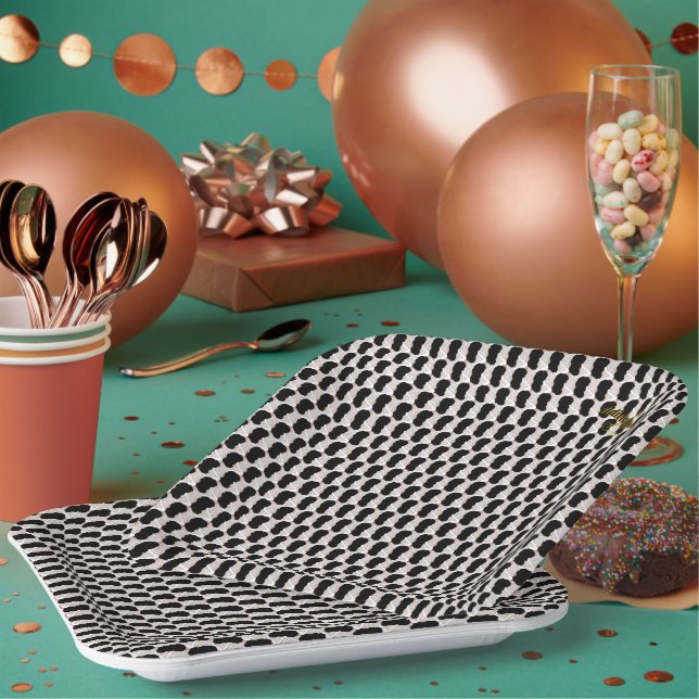 Assiettes En Carton Irrésistible crème glacée fondue arroses (Multi)