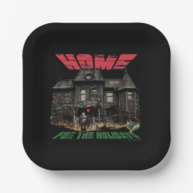 Assiettes En Carton IT | Pennywise - Home for the Holidays (Recto)