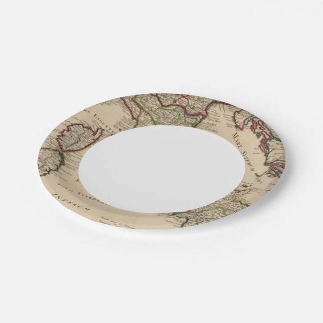 Assiettes En Carton Italie 16 (Angle)
