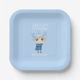 Assiettes En Carton Ivan le prince de glace