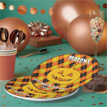 Jacquard Halloween Jack-o'-lantern