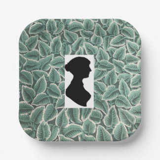 Assiettes En Carton Jane Austen's Silhouette &  Home Wallpaper
