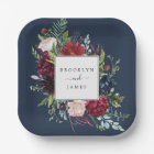 Jardin d'automne | Mariage bleu marine