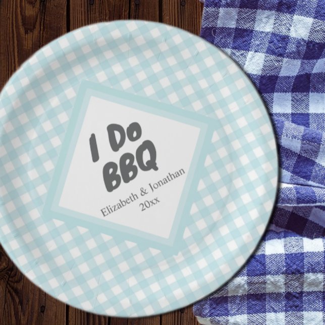 Assiettes En Carton Je fais du barbecue (Créateur téléchargé)
