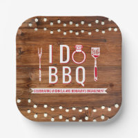 Je fais un BBQ Rustique Fête de Fiançailles pour l