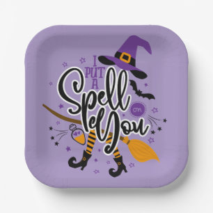 Assiettes En Carton Je T'Ai Mis Un sort