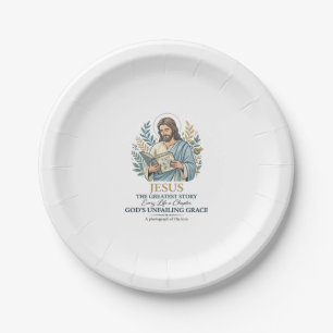 Assiettes En Carton Jesus Scrapbooking Mémoire Garder Maman Vintage Sh