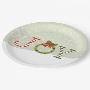 Assiettes En Carton Joie - Noël