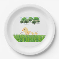 Joli Baby shower de poussins pour bébé jaune