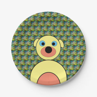 Assiettes En Carton Joli chien